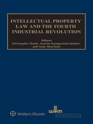 cover image of Intellectual Property Law and the Fourth Industrial Revolution